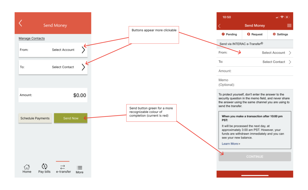 e-transfer comparison